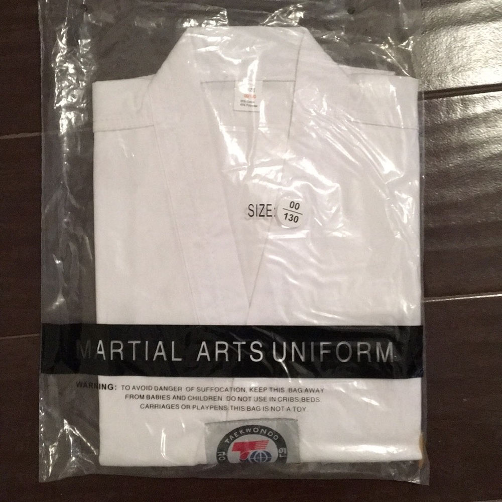 Martial arts uniform top size 00/130
